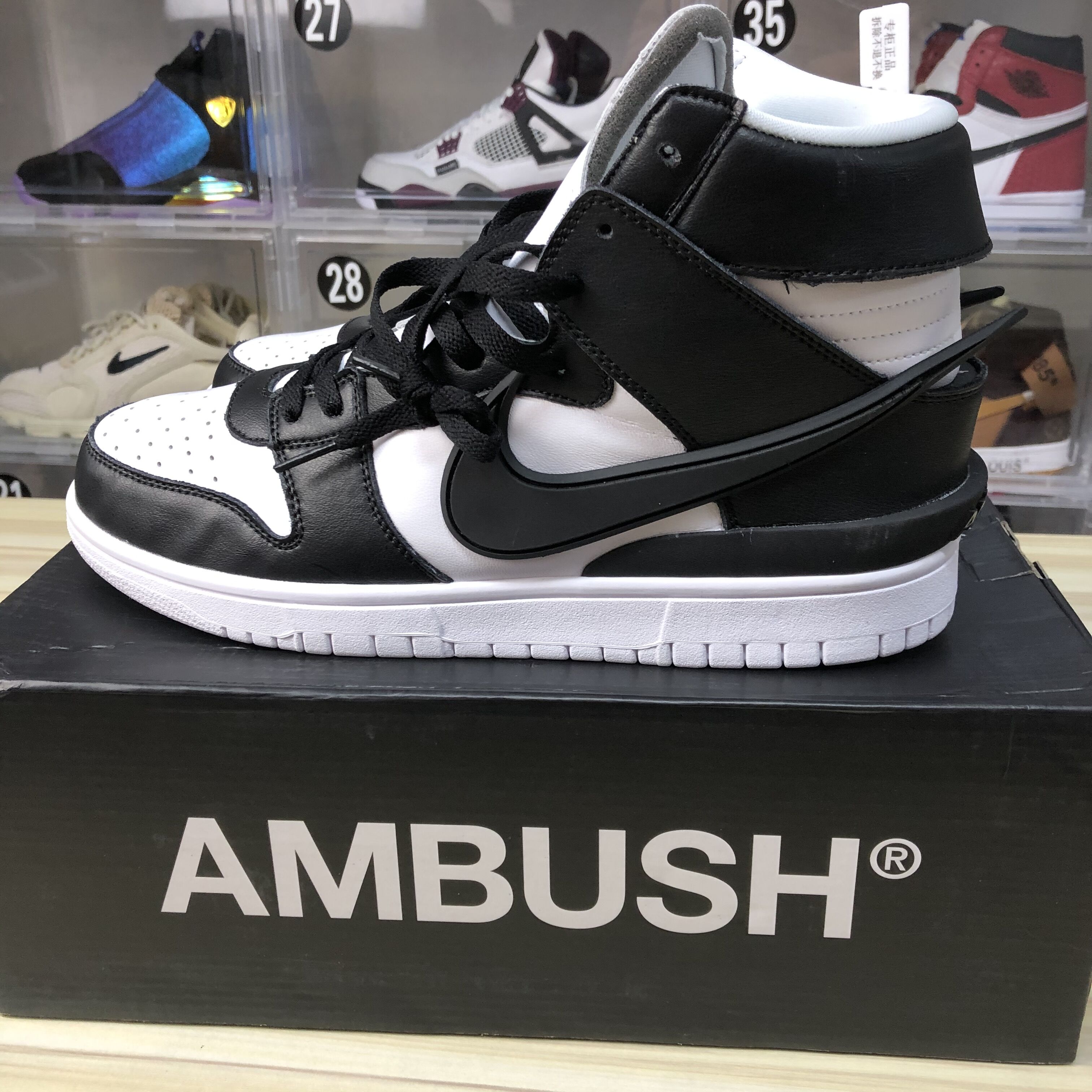 AMBUSH X Dunk High Black
