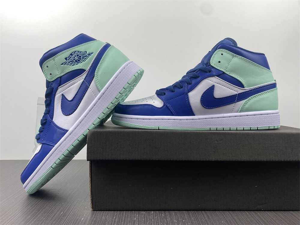 Air Jordan 1 Mid Blue Mint