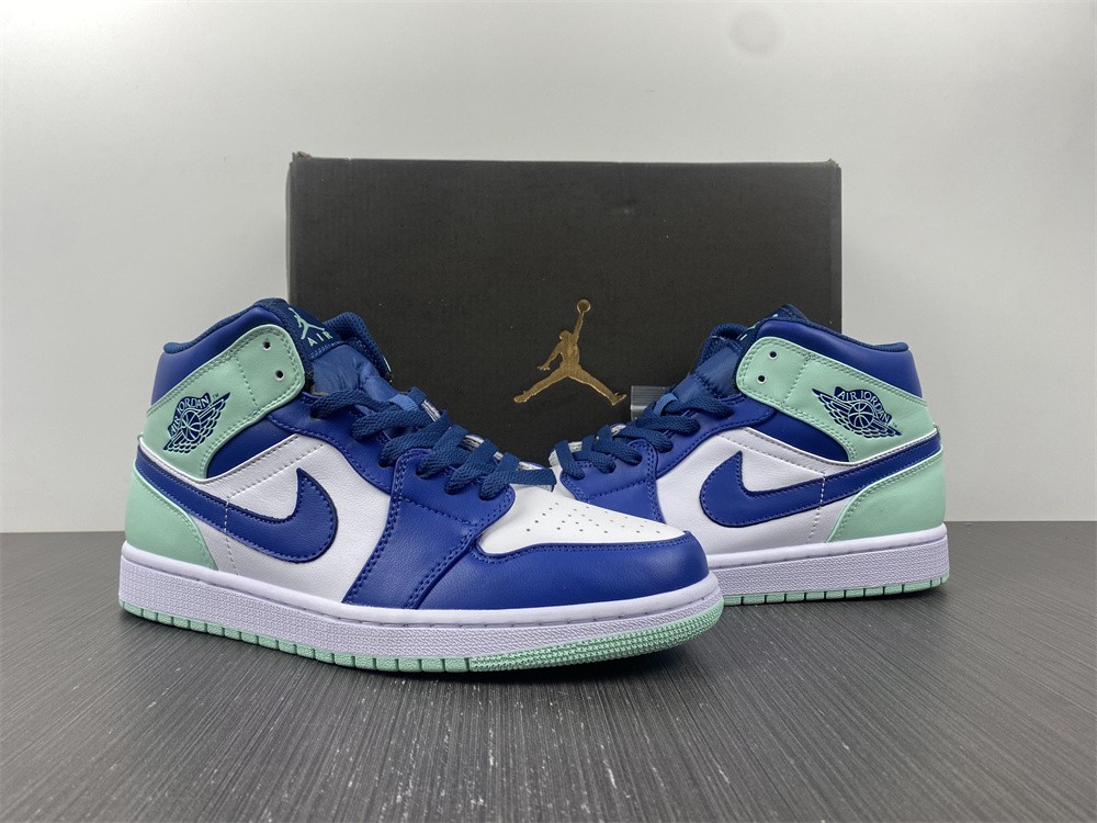 Air Jordan 1 Mid Blue Mint