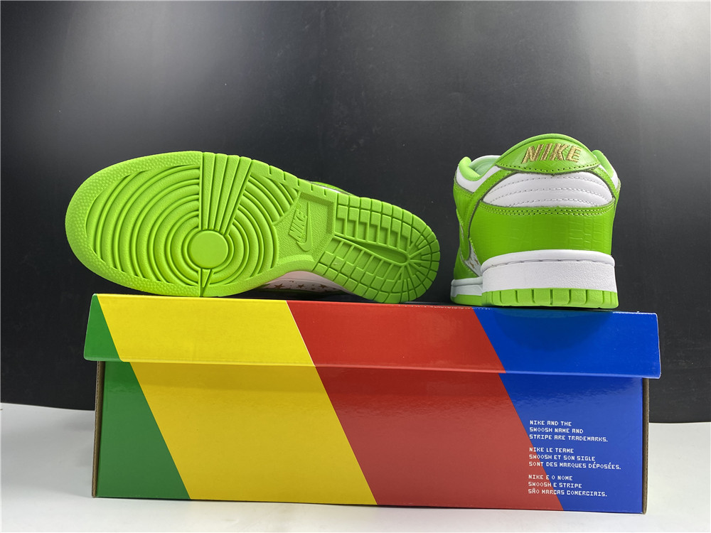 S*p*e x nike sb dunk low  white green