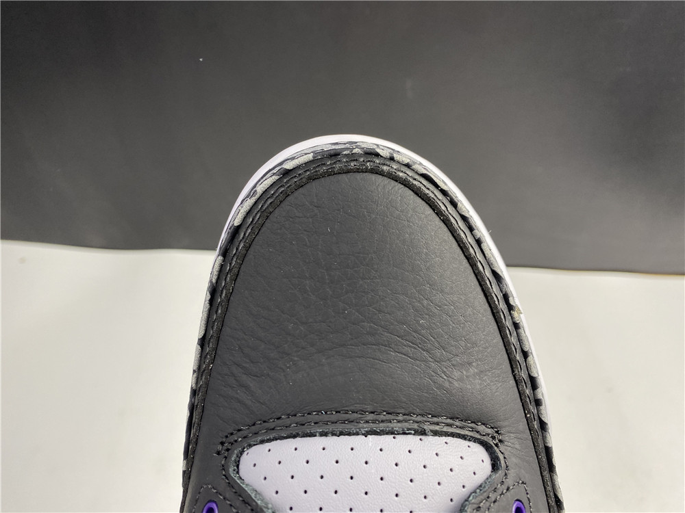 Air Jordan 3 Retro Black Purple