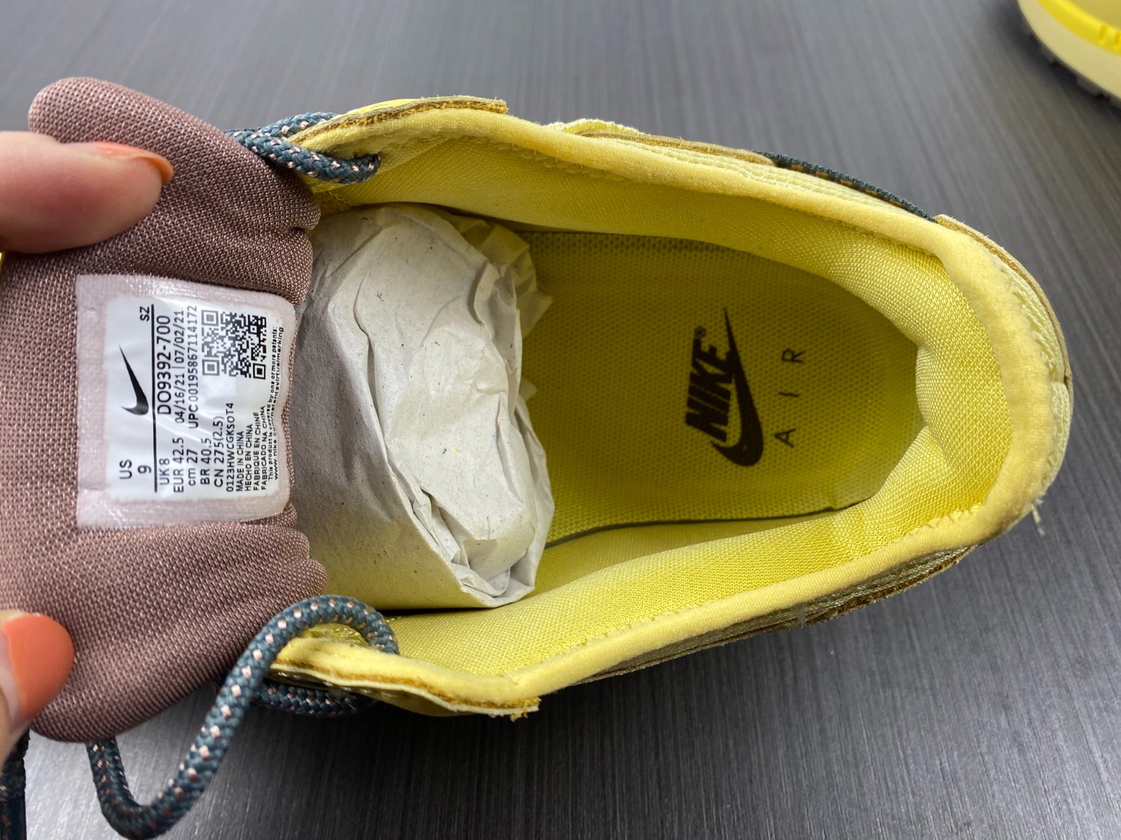 Max1 Travis Scott X Nike Air Max 1 Wheat