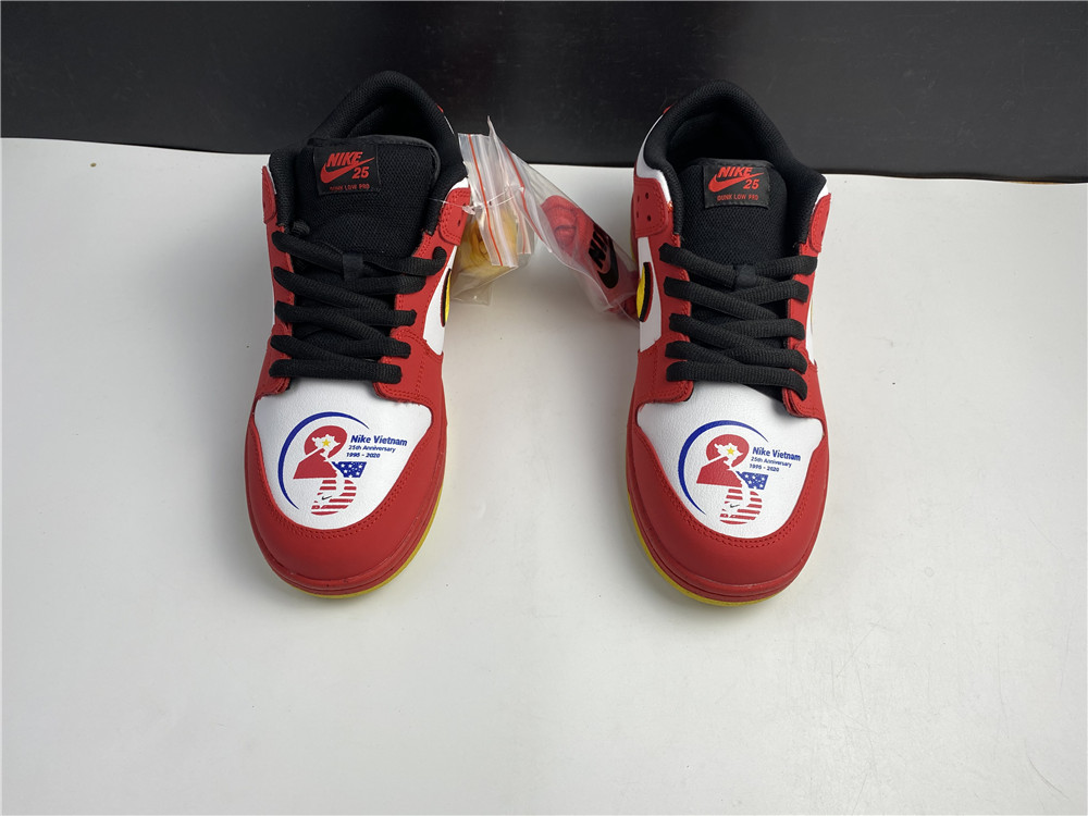 Nike SB Dunk Low Varsity Red/Earth Yellow-White 309242-307