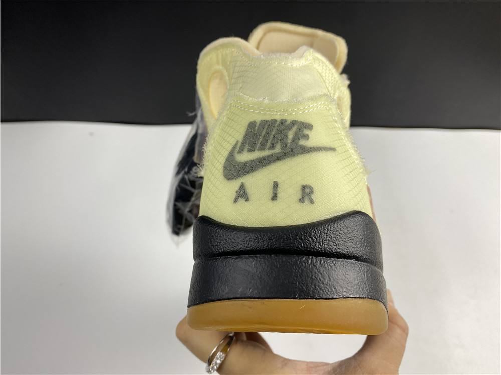 OFF-WHITE x Air Jordan 5 “Sail” DH8565-100
