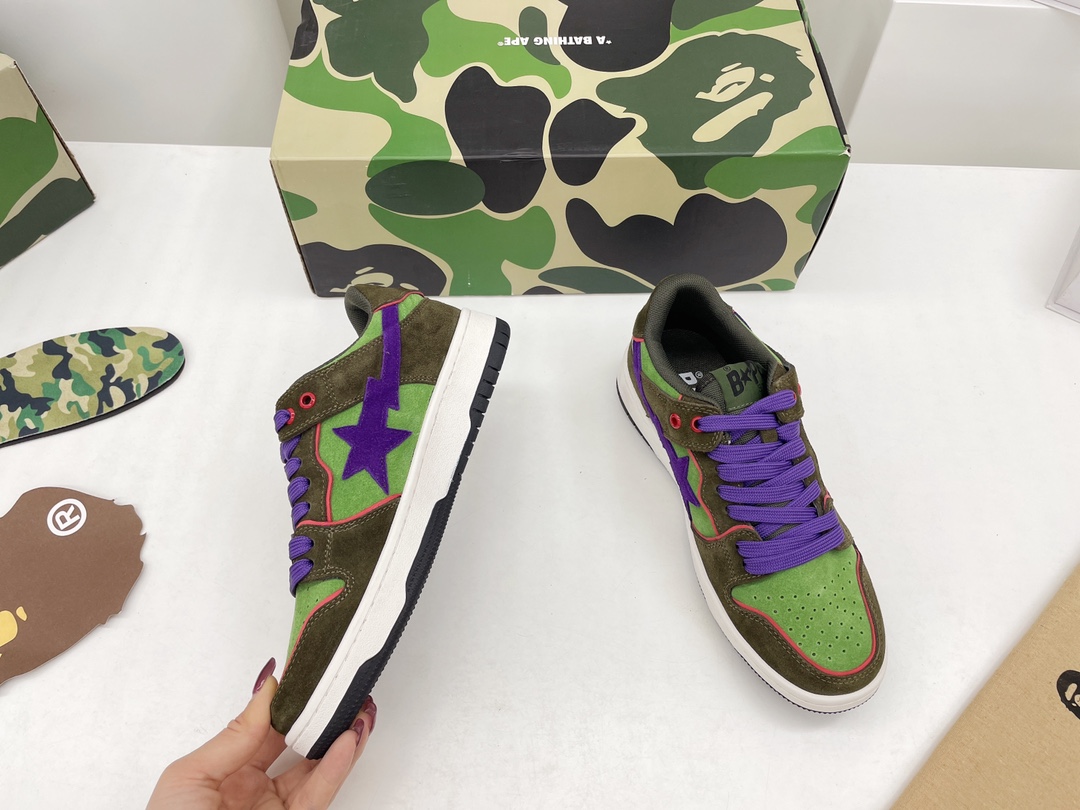 A Bathing Ape B*ape Sta Low