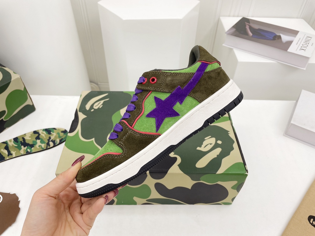 A Bathing Ape B*ape Sta Low