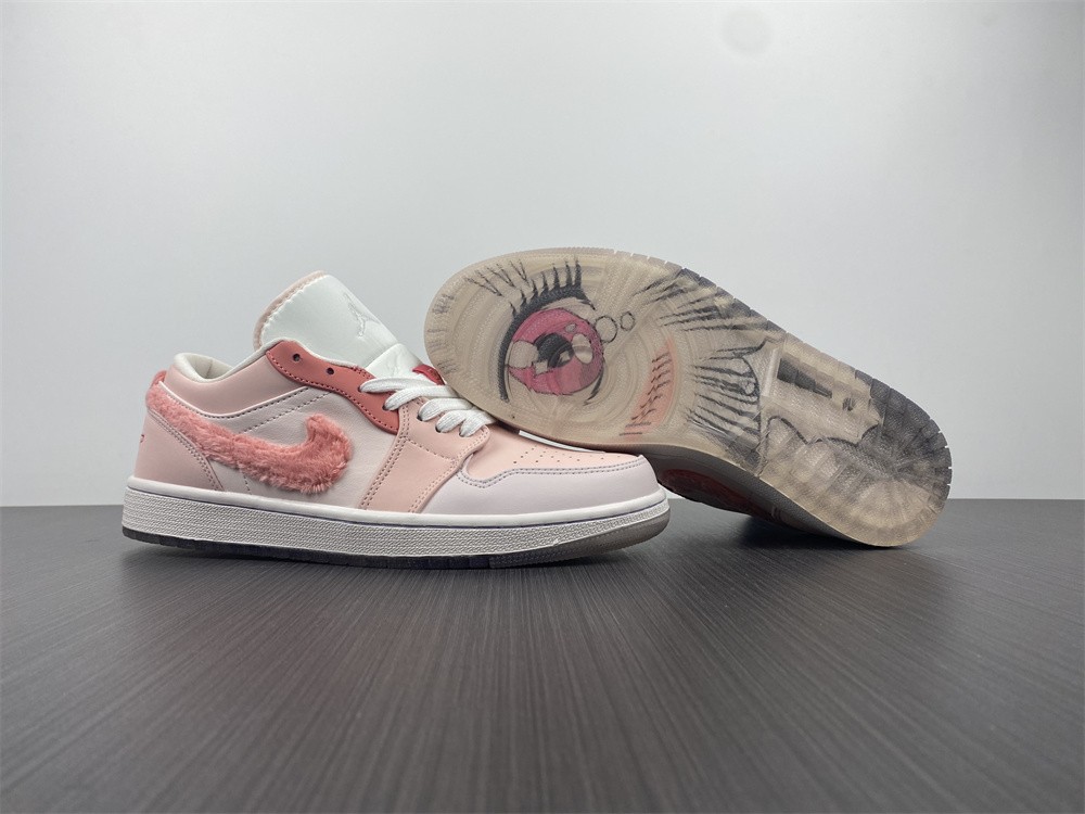 Jordan 1 Low SE Mighty Swooshers Pink (W)