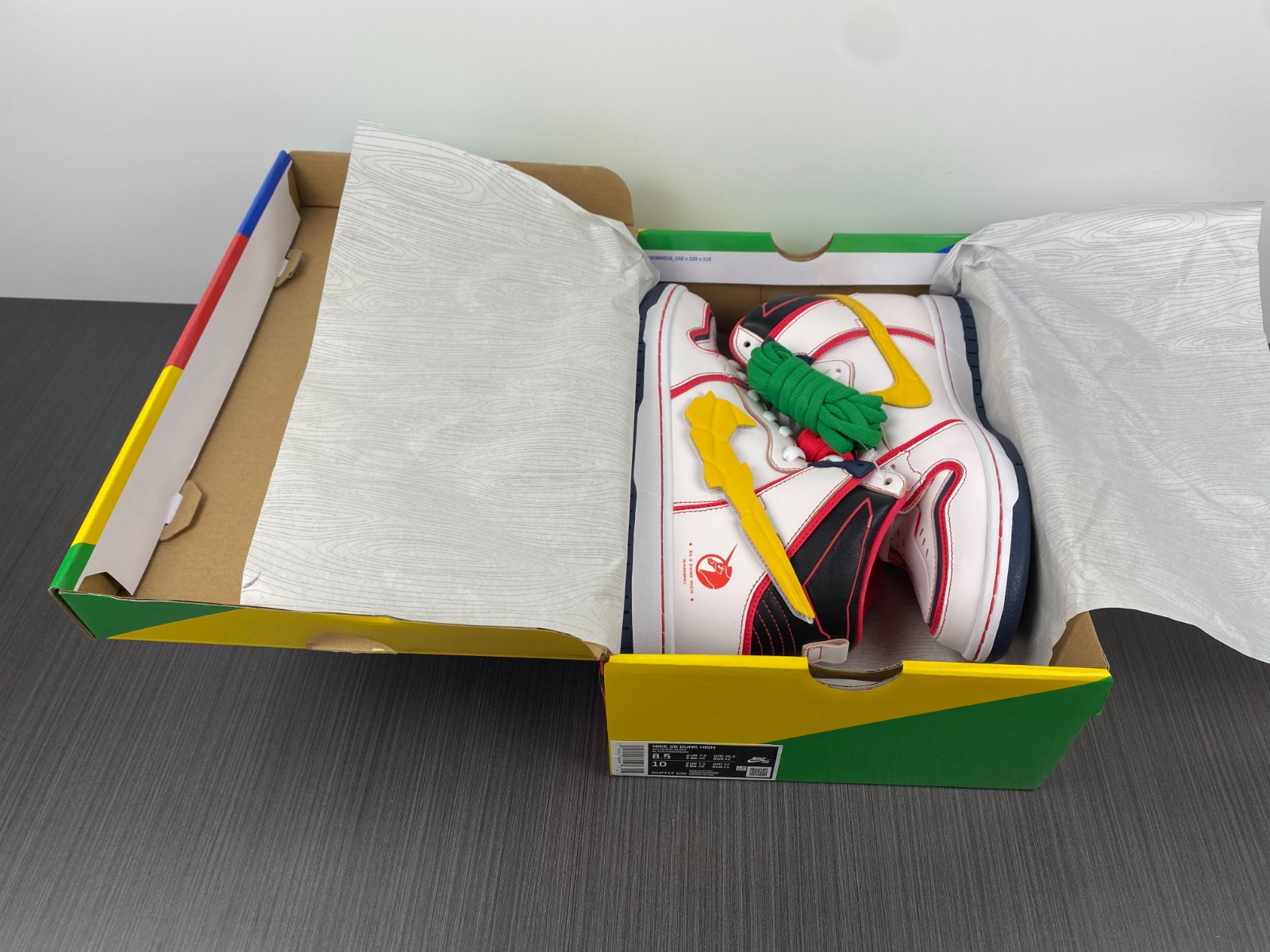 Gundam x Nike SB Dunk High Unicorn