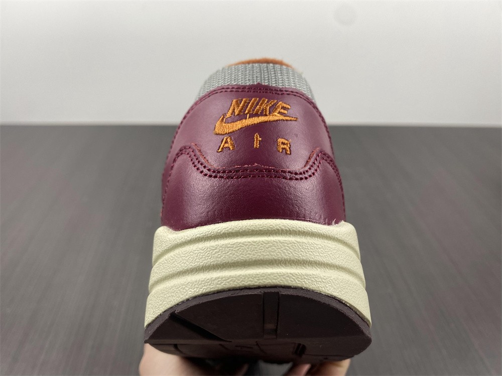 Nike Air Max 1 Patta Waves Rush Maroon (with Bracelet)