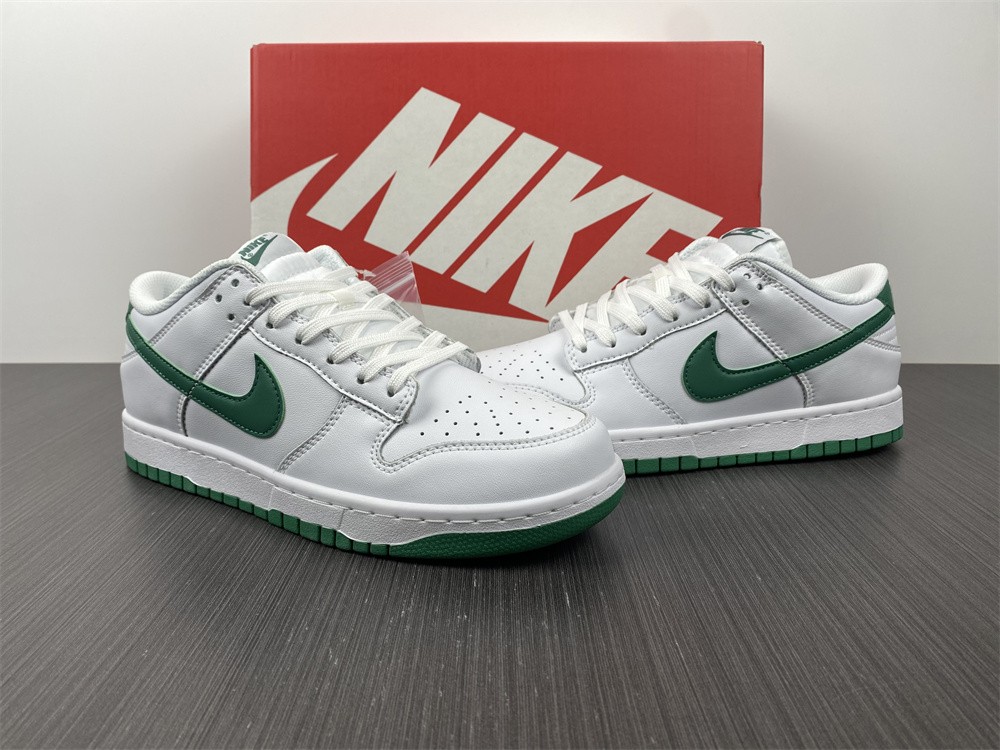 Nike Dunk Low White Green Noise