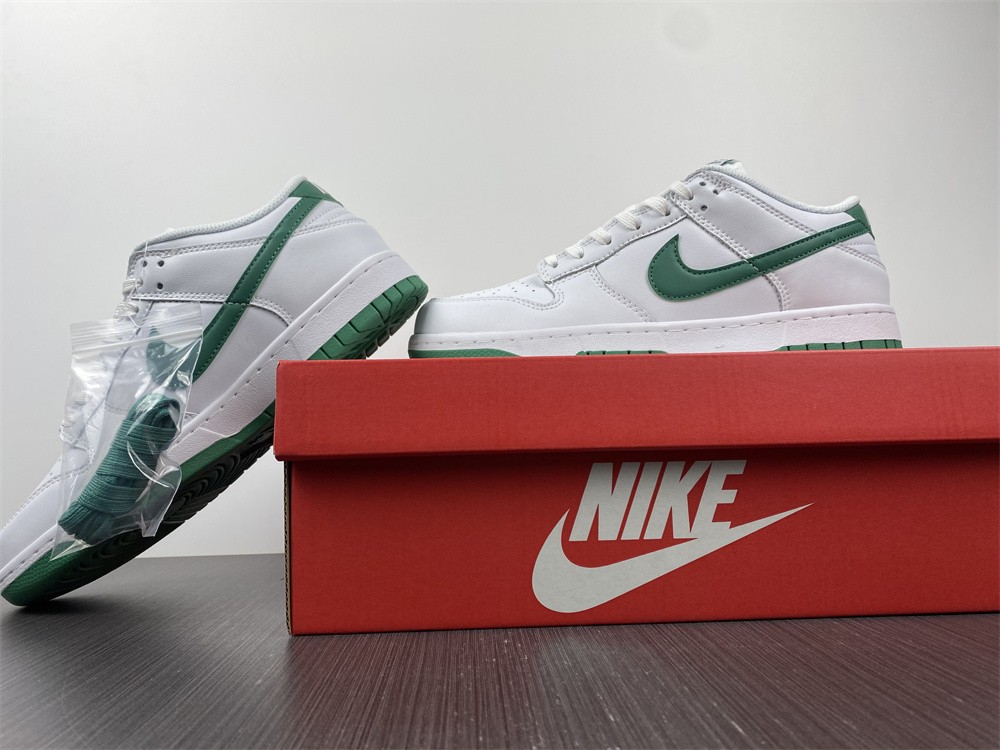 Nike Dunk Low White Green Noise