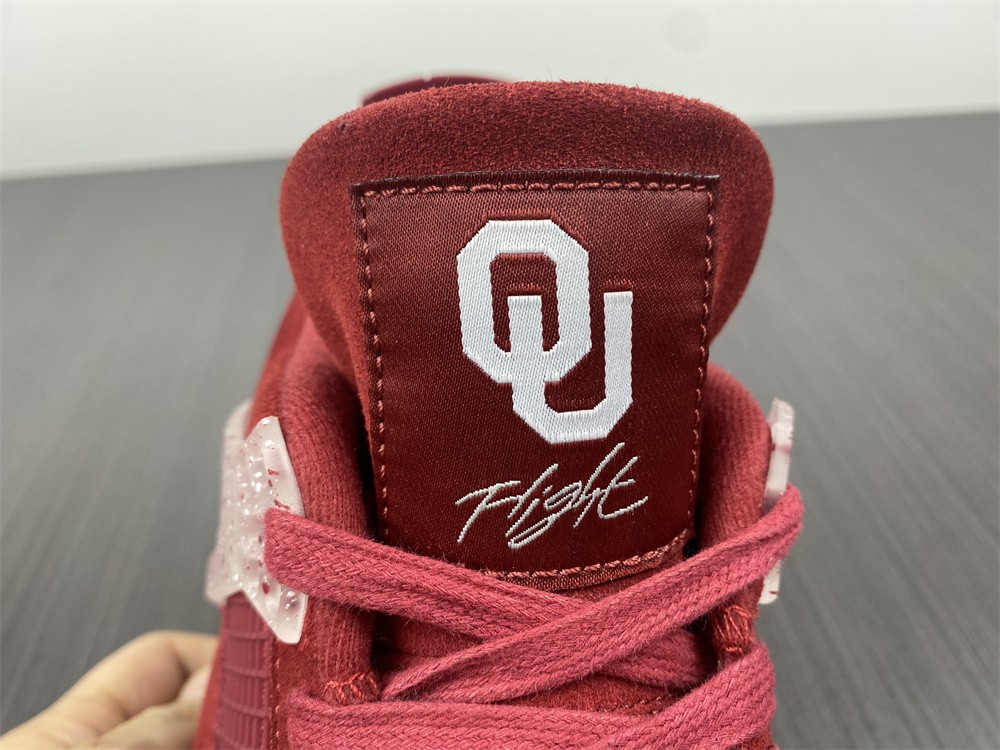 Air Jordans 4 Retro Oklahoma Sooners