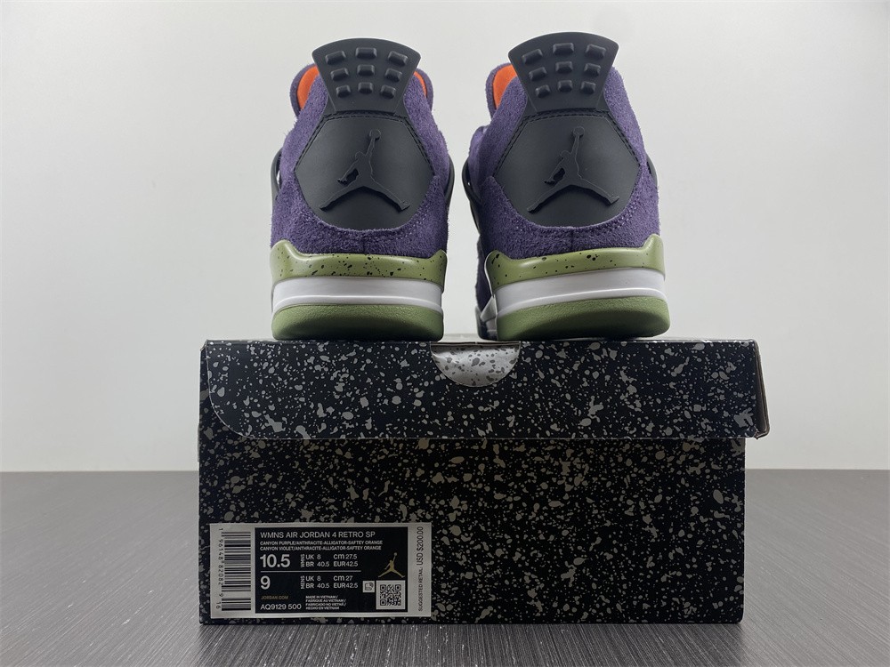 Air Jordan 4 WMNS Canyon Purple
