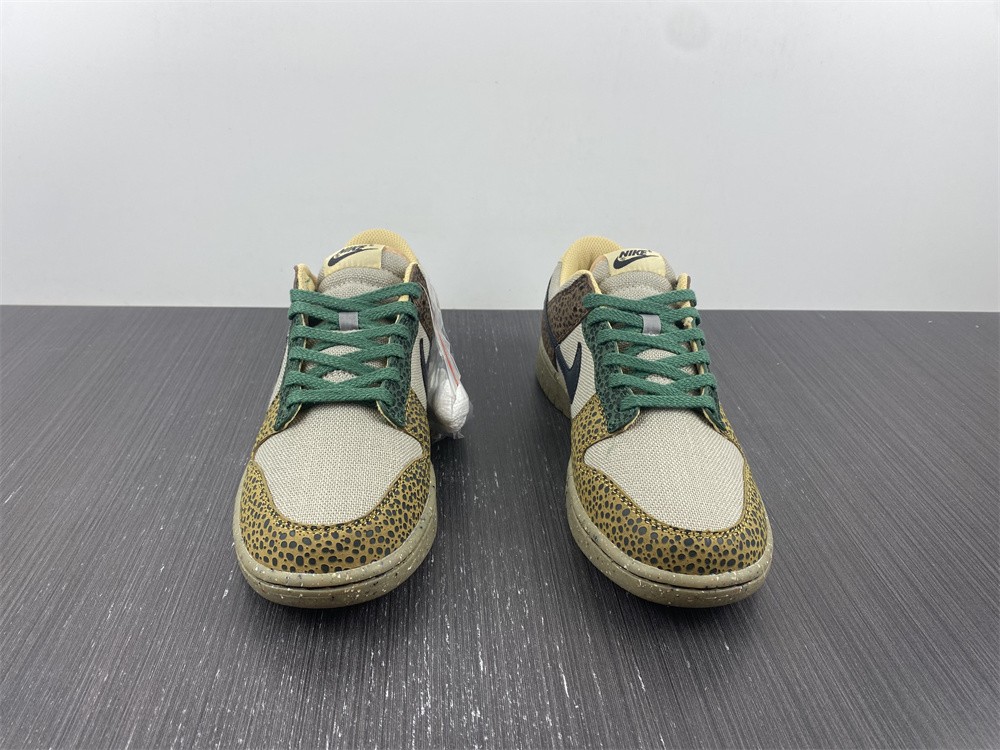 Nike Dunk Low Safari Golden Moss