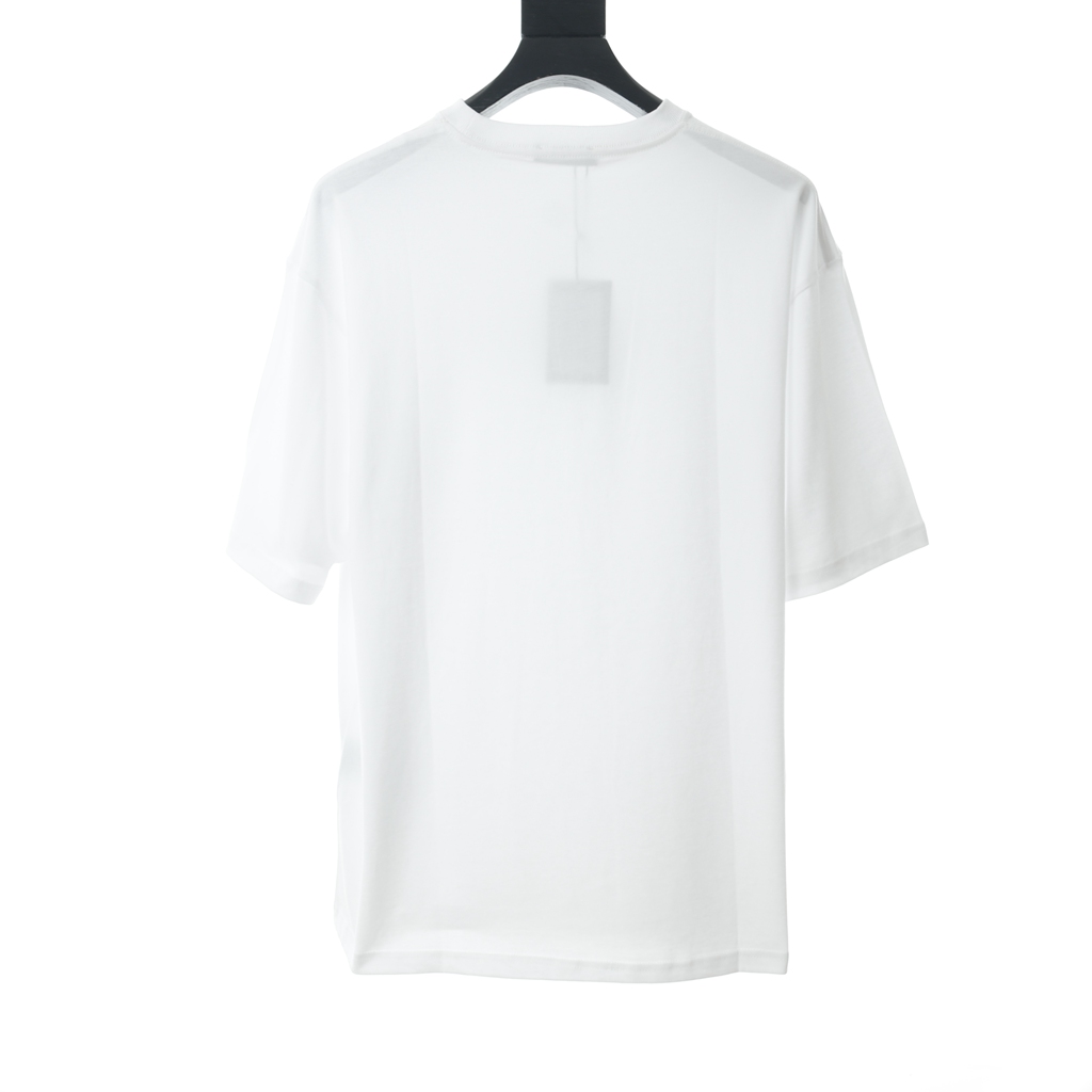 Ba*len*cia*ga blcg 22fw letter r logo printed short sleeve