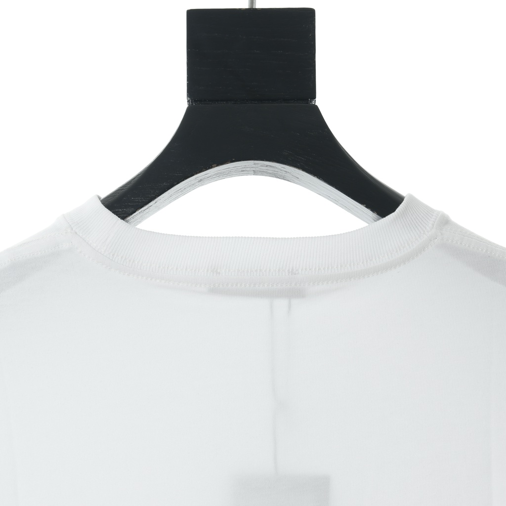Ba*len*cia*ga blcg 22fw letter r logo printed short sleeve