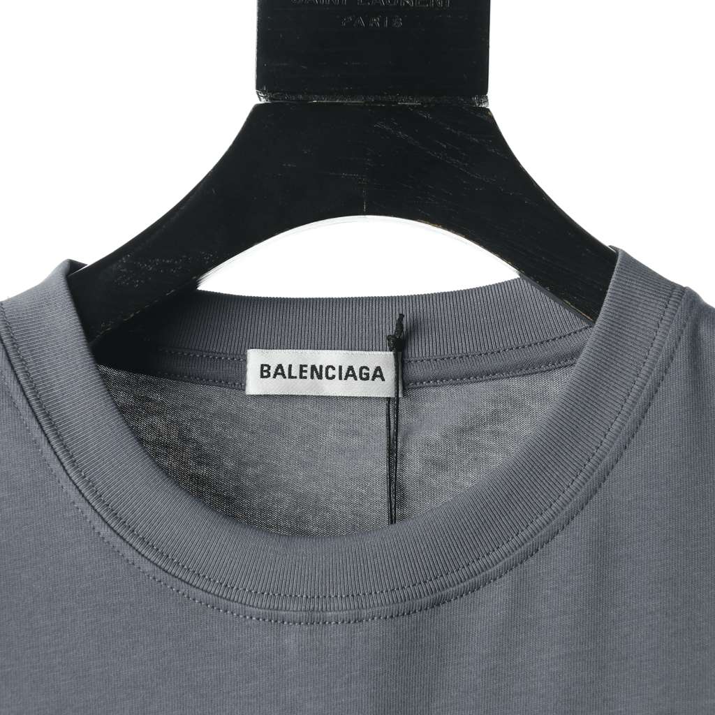 Ba*len*cia*ga 1960s retro vintage high-definition portrait print short sleeve