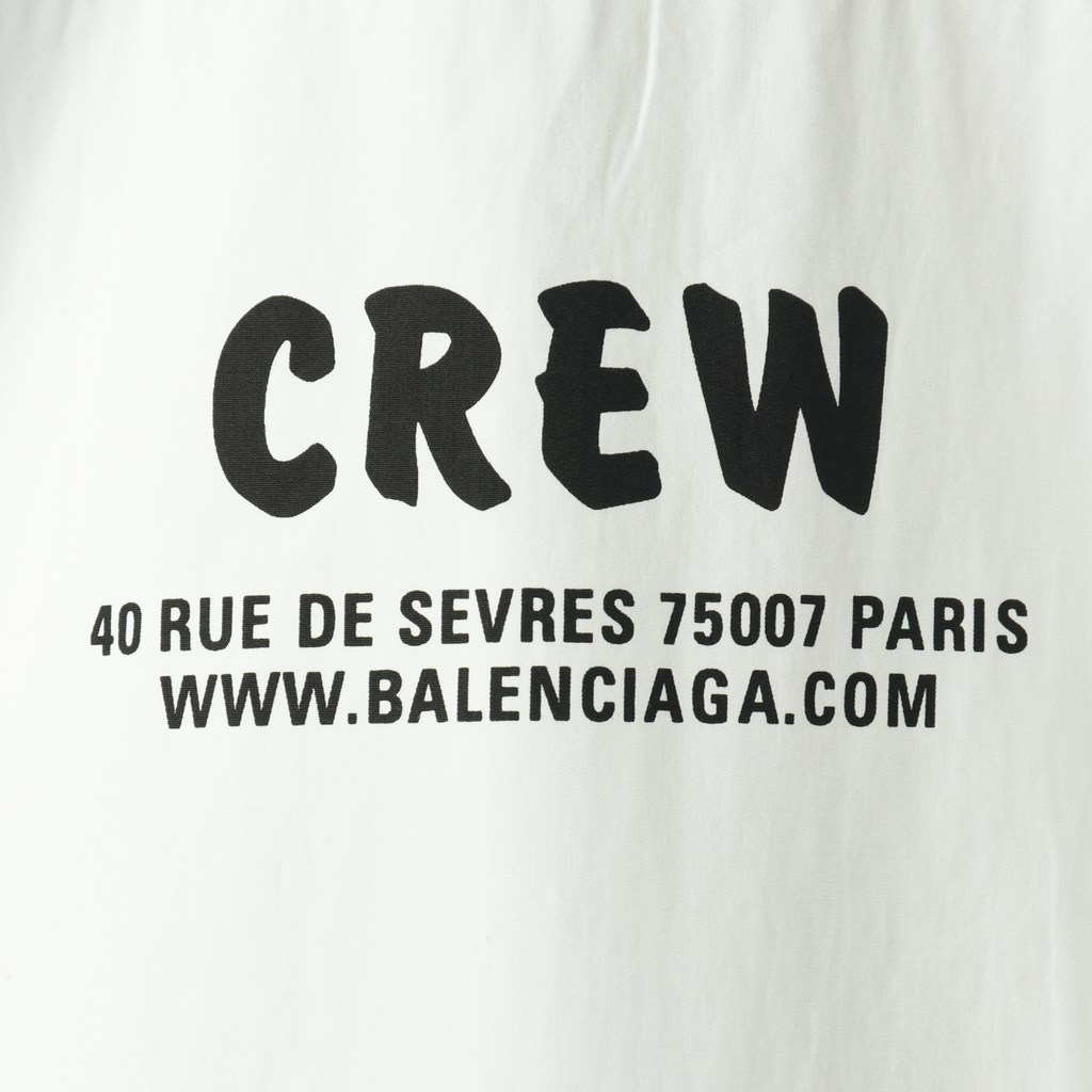 Ba*len*cia*ga blcg 20fw crew limited short-sleeved shirt
