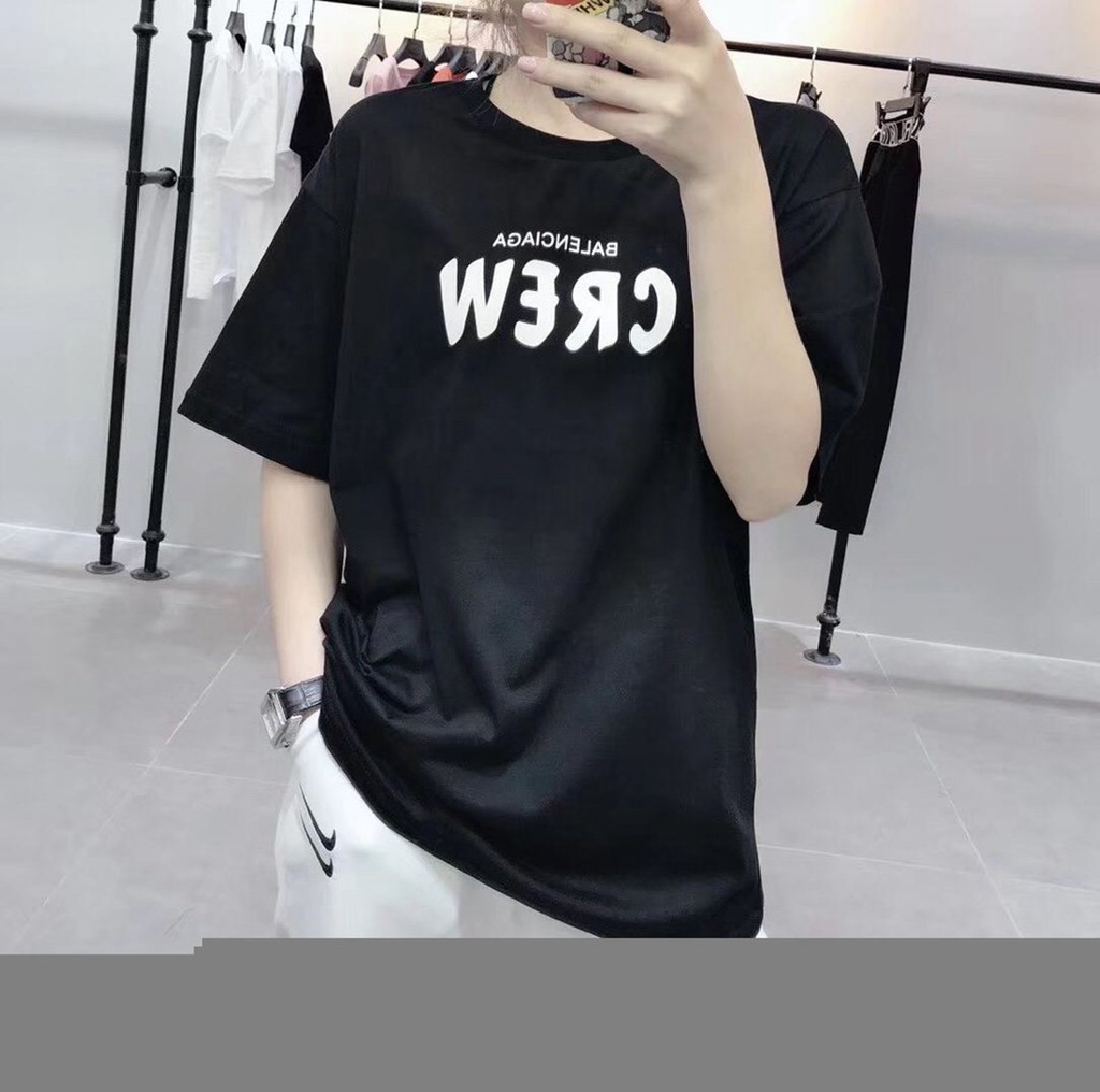Ba*len*cia*ga blcg 21fw crew limited short-sleeved shirt