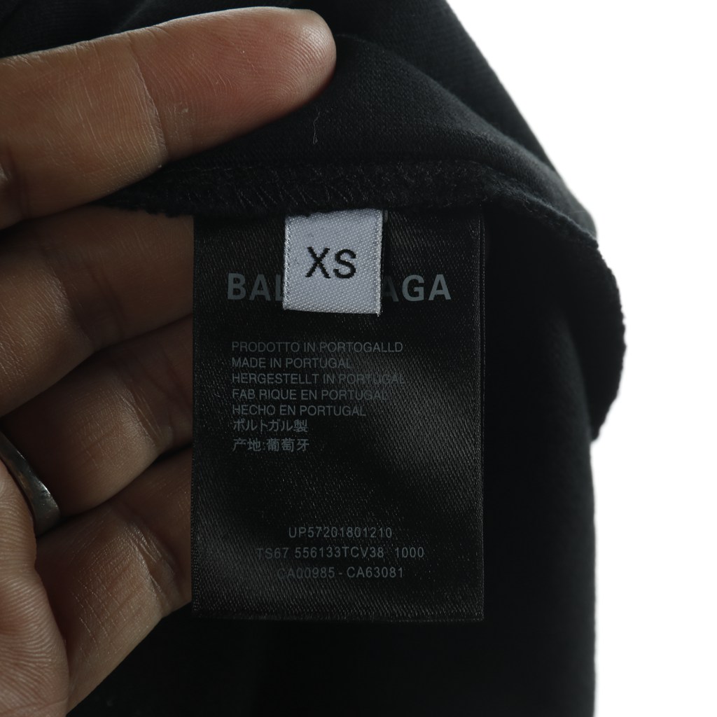 Ba*len*cia*ga blcg 21ss gw gym wear letter print short sleeve