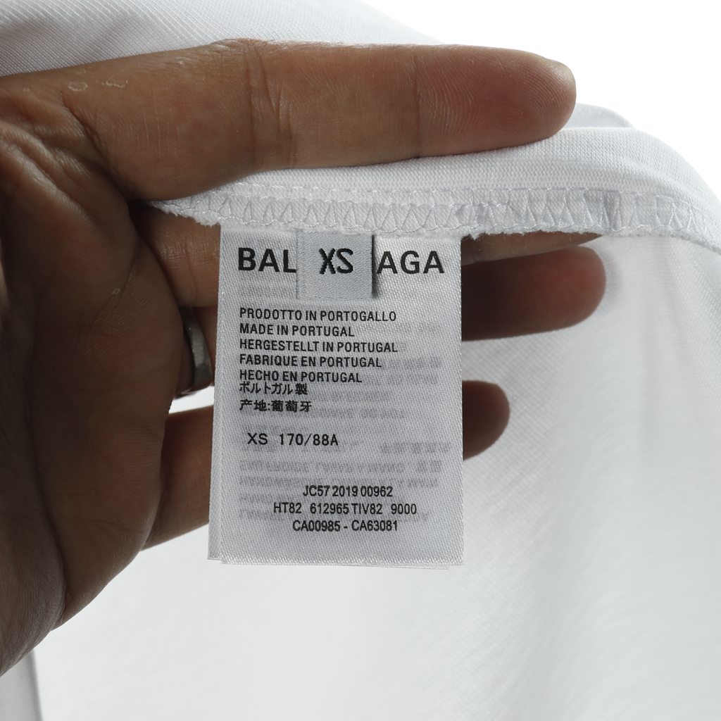 Ba*len*cia*ga 1960s retro vintage high-definition portrait print short sleeve