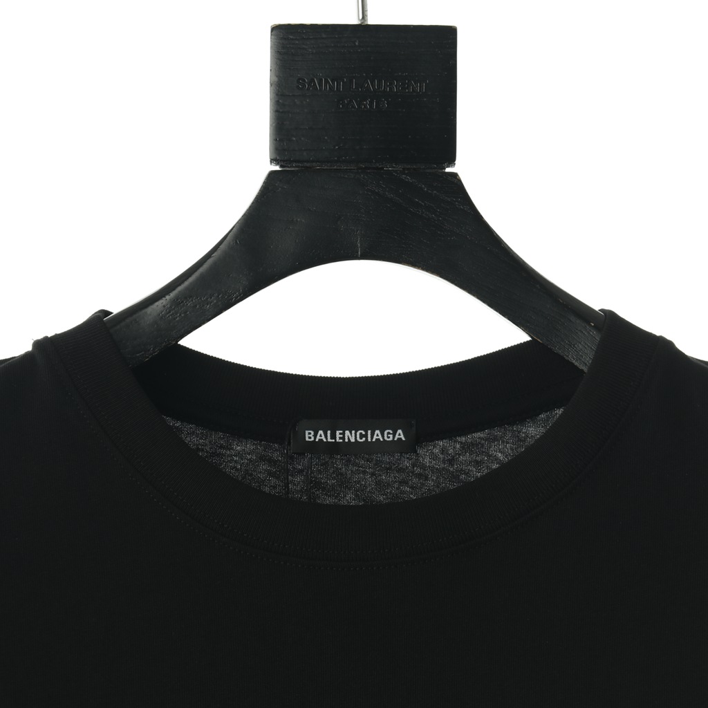 Ba*len*cia*ga blcg 20fw crew limited short-sleeved shirt