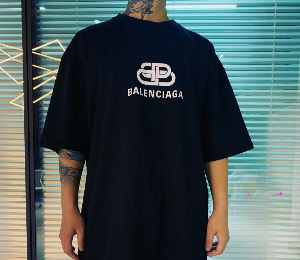 Ba*len*cia*ga blcg 21ss lock short sleeve