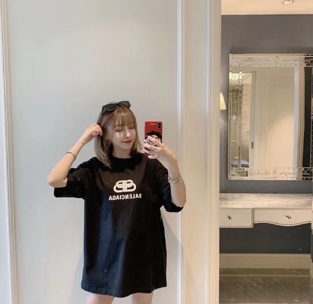 Ba*len*cia*ga blcg 21ss lock short sleeve