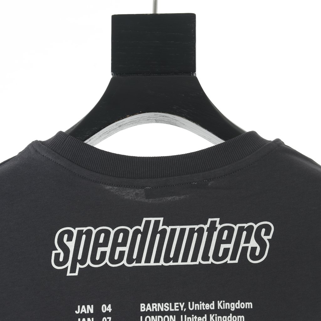 Ba*len*cia*ga 20fw 24 hours news short sleeve t-shirt