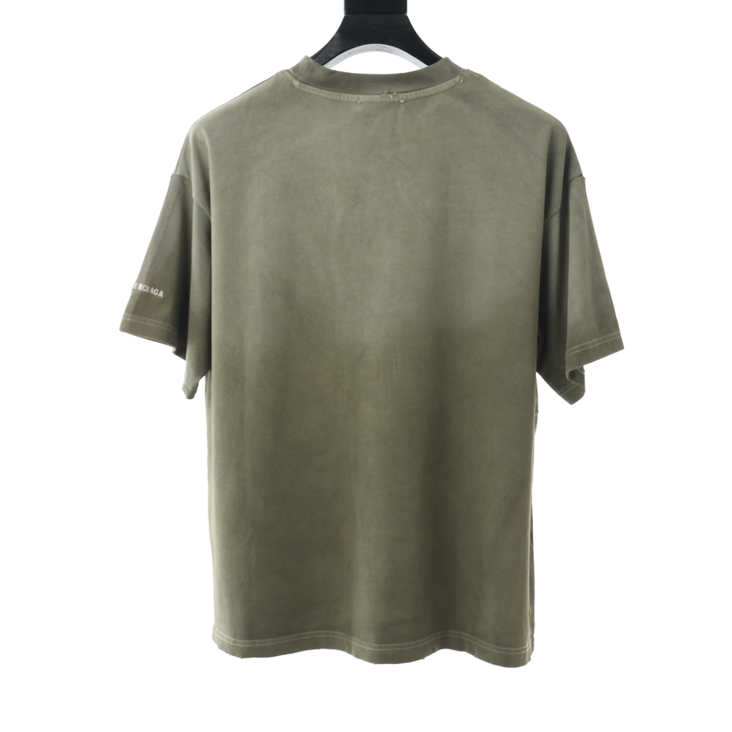 Ba*len*cia*ga blcg new back logo short sleeve