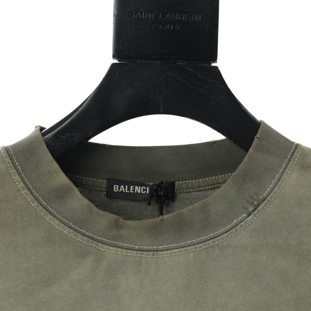 Ba*len*cia*ga blcg new back logo short sleeve