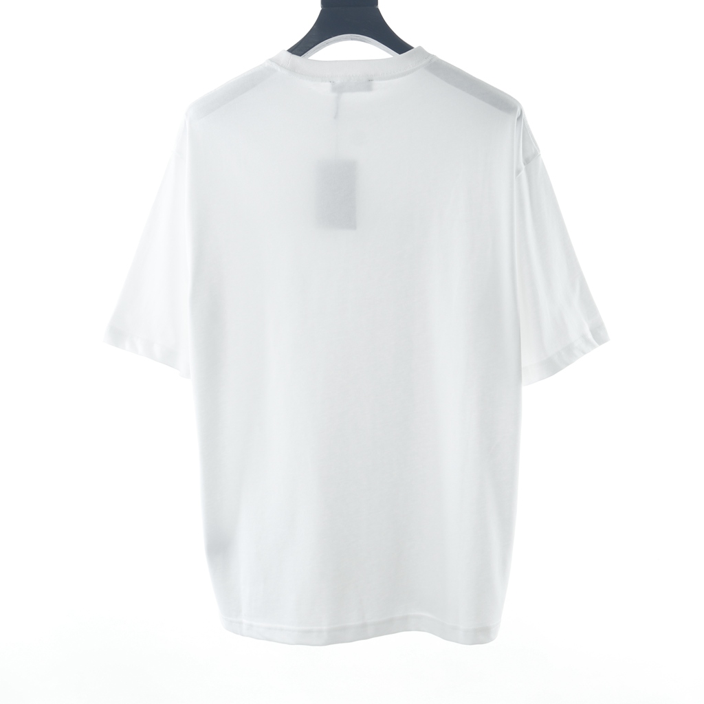 Ba*len*cia*ga blcg 20ss short sleeve t-shirt with letters on chest