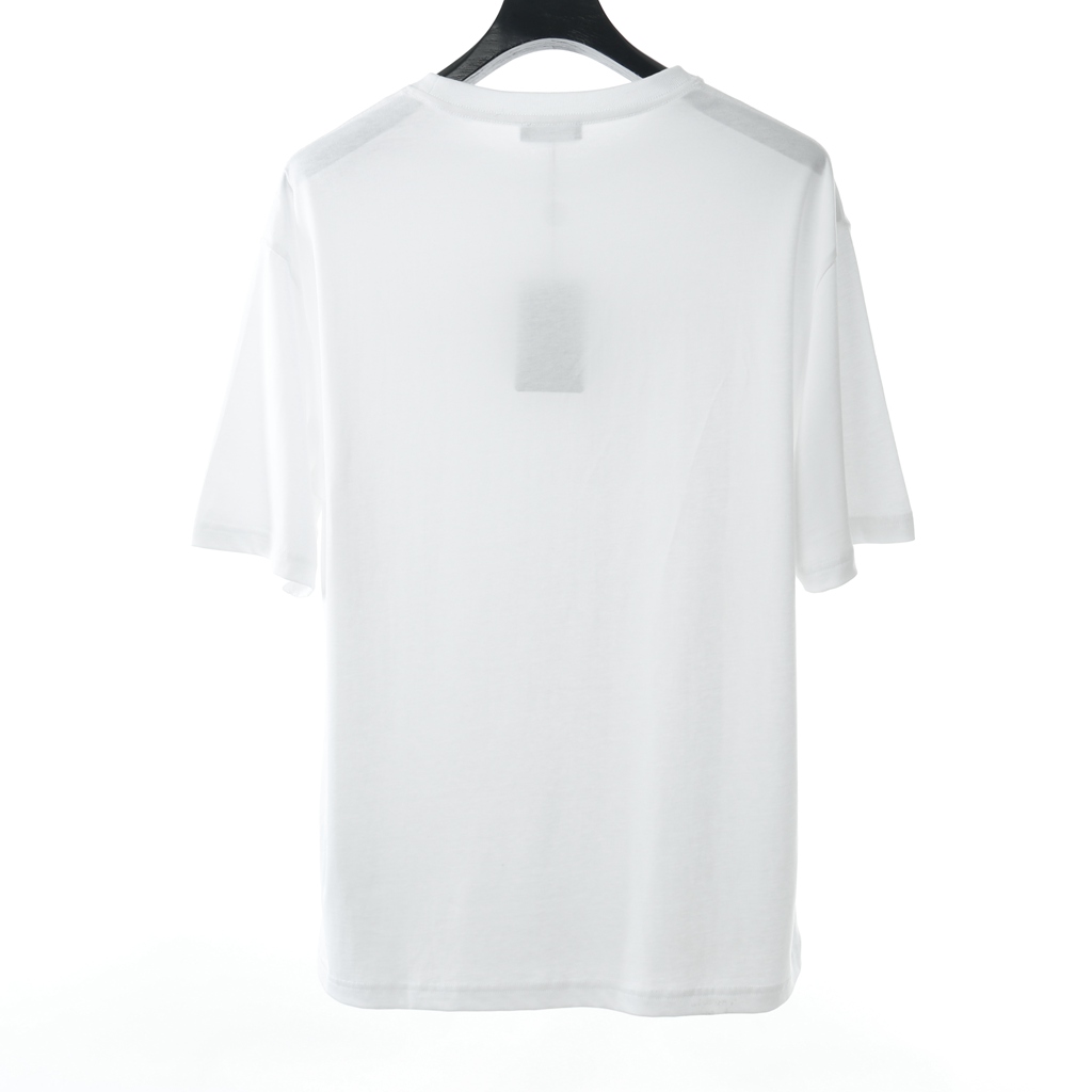 Ba*len*cia*ga blcg 20ss hand-painted logo logo printing short sleeve