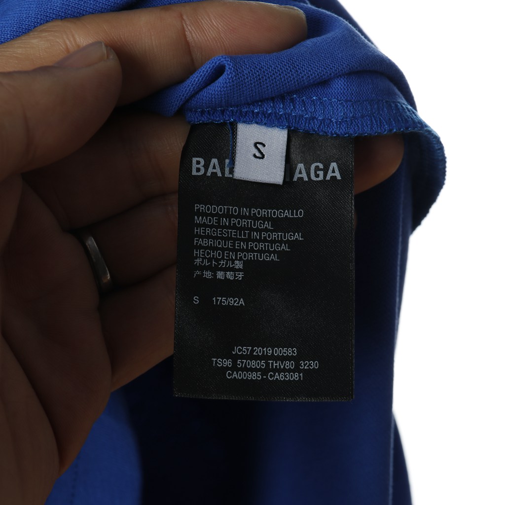 Ba*len*cia*ga blcg new back logo short sleeve