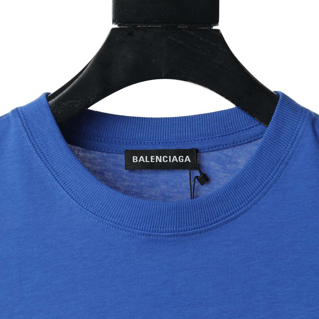 Ba*len*cia*ga blcg new back logo short sleeve