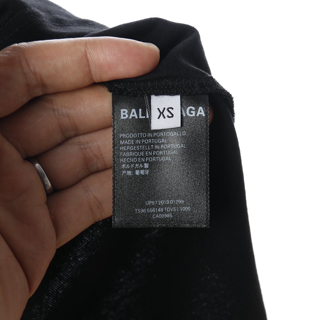 Ba*len*cia*ga blcg lock crown wheat ear short os version tee shirt