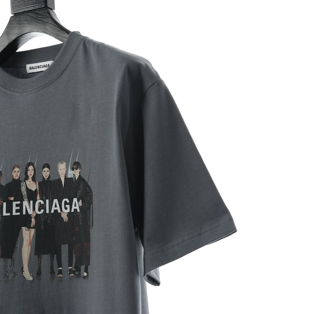 Ba*len*cia*ga blcg all-star portrait short sleeve t-shirt