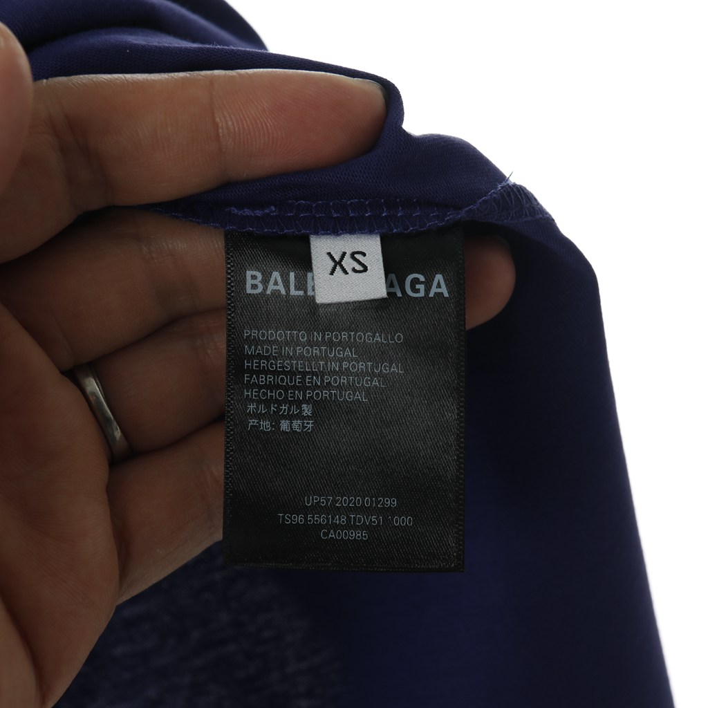 Ba*len*cia*ga blcg 20ss classic blue cola short sleeve