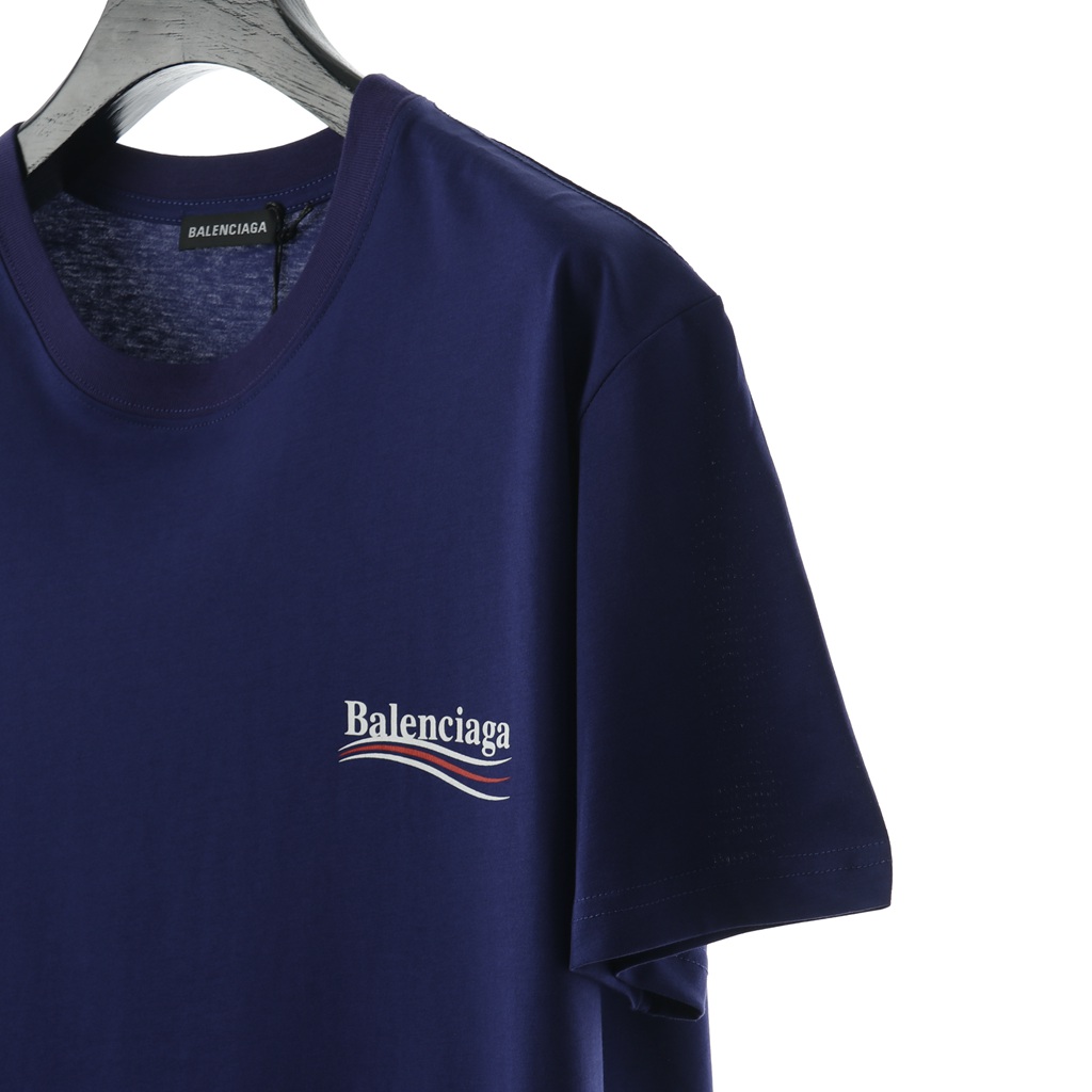 Ba*len*cia*ga blcg 20ss classic blue cola short sleeve