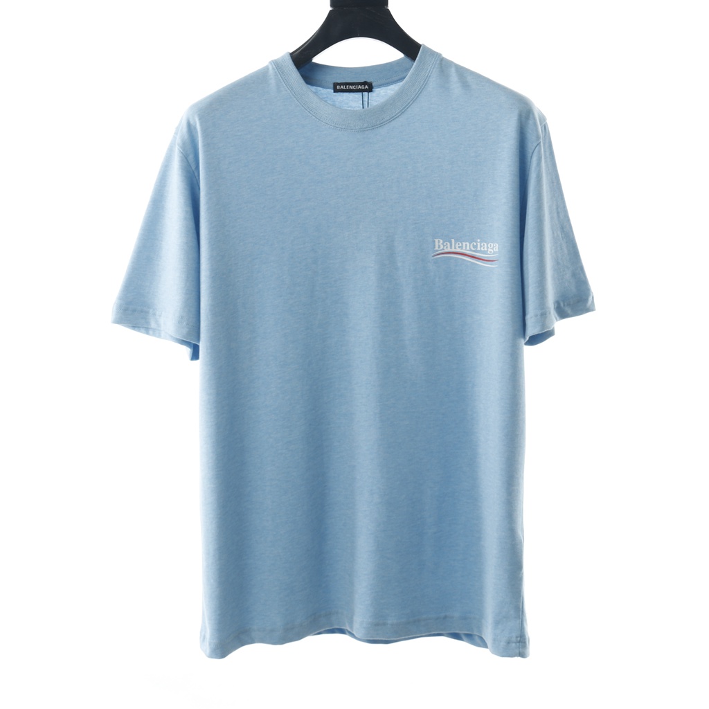 Ba*len*cia*ga blcg 20ss ice blue coke short sleeve