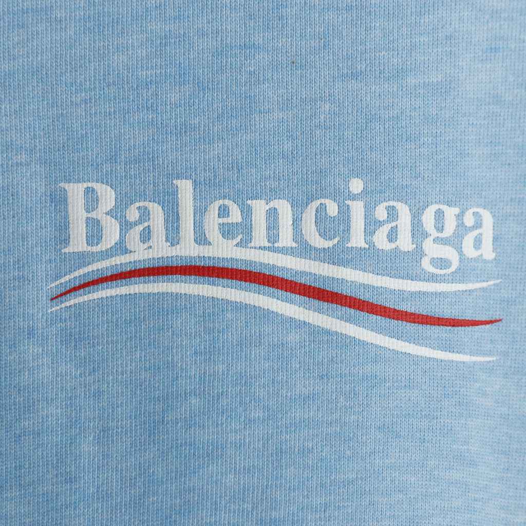 Ba*len*cia*ga blcg 20ss ice blue coke short sleeve