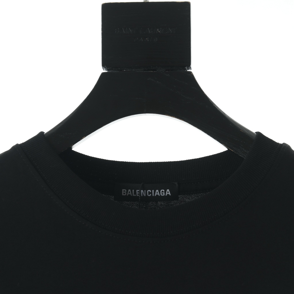Ba*len*cia*ga blcg 20fw 24-hour news short-sleeved t-shirt