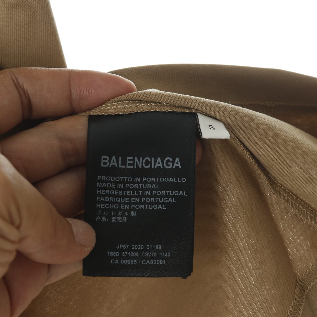 Ba*len*cia*ga blcg 2020ss envelope short sleeve
