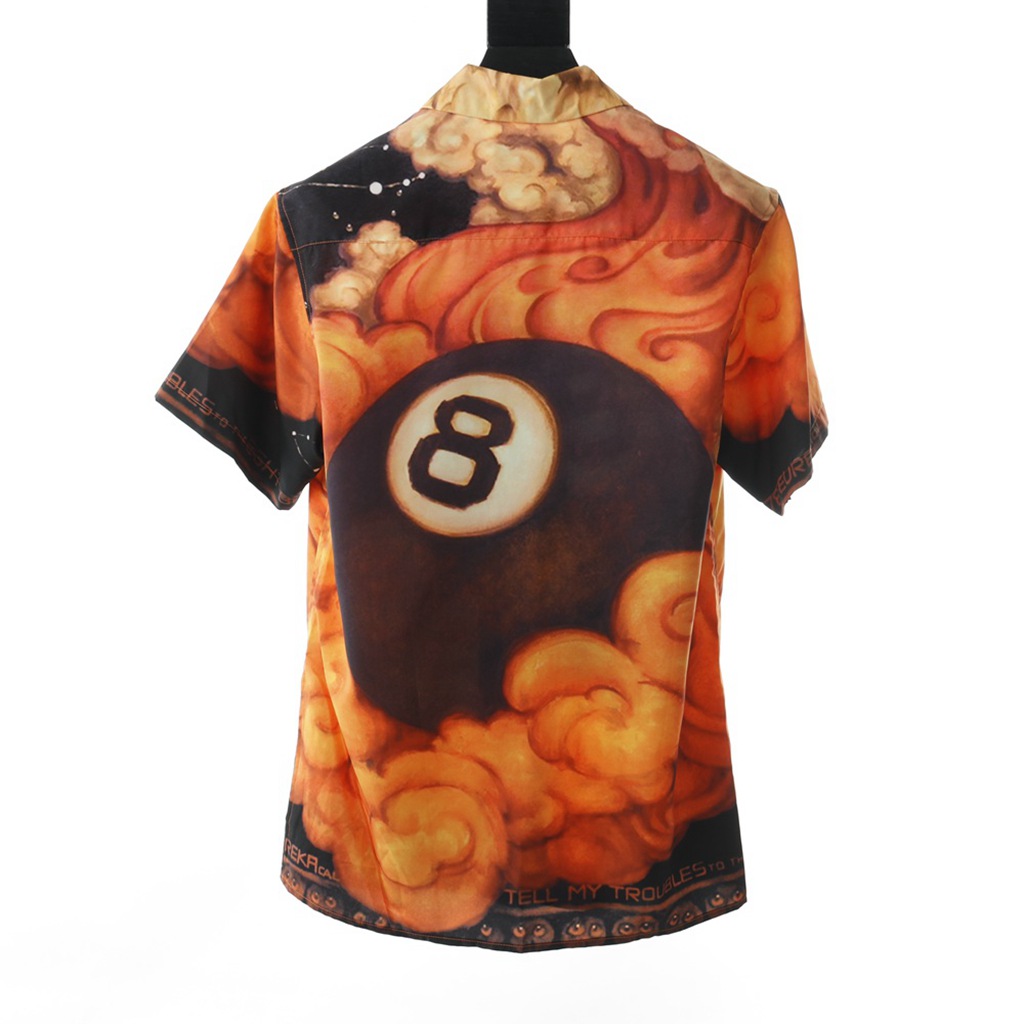 S*p*e 19fw martin wong8-ball rayonshirt