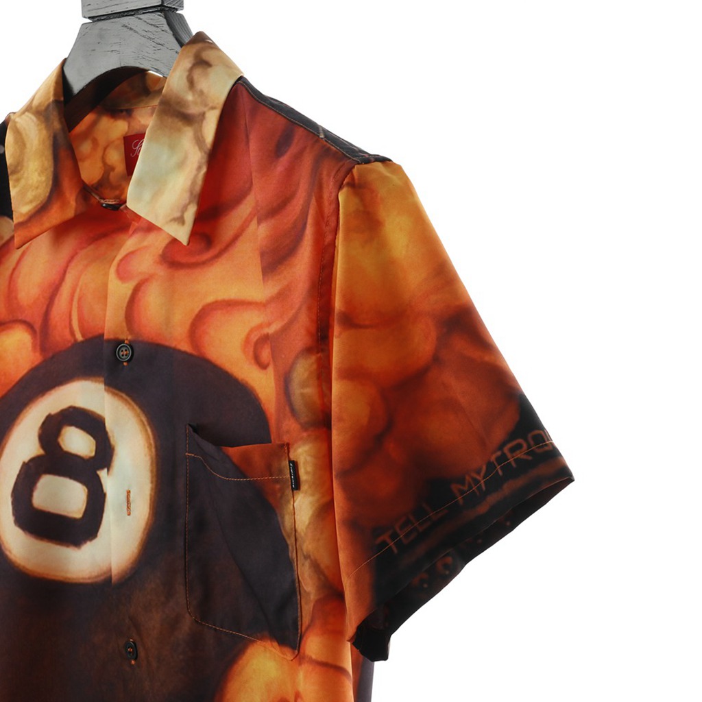 S*p*e 19fw martin wong8-ball rayonshirt