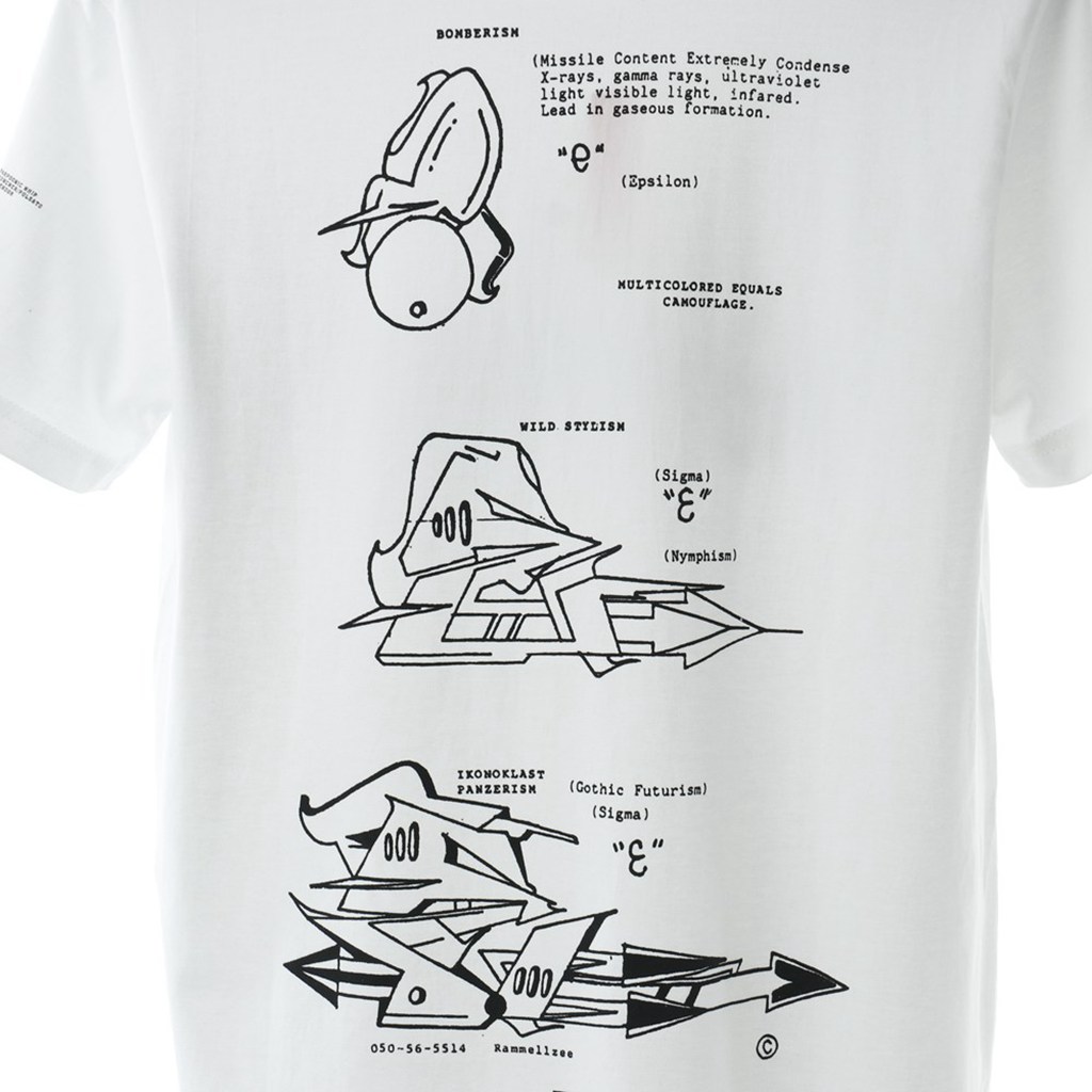 S*p*e 20ss rammellzee tag tee