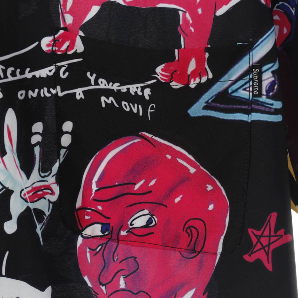 S*p*e daniel johnston rayon s/s shirt 20ss?
