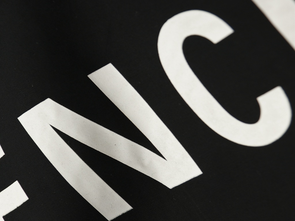 BLCG Logo Back Trench Coat Black