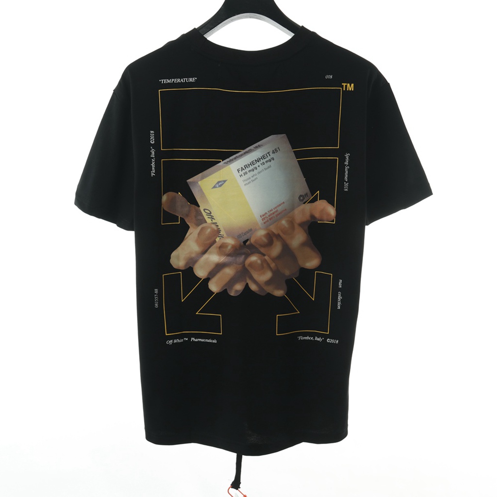 OFF-WHITE 18ss Pill Box Short Sleeve T-shirt