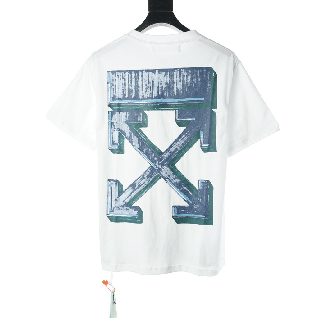 OFF WHITE 20FW Painted Arrow Short Sleeve T-Shirt